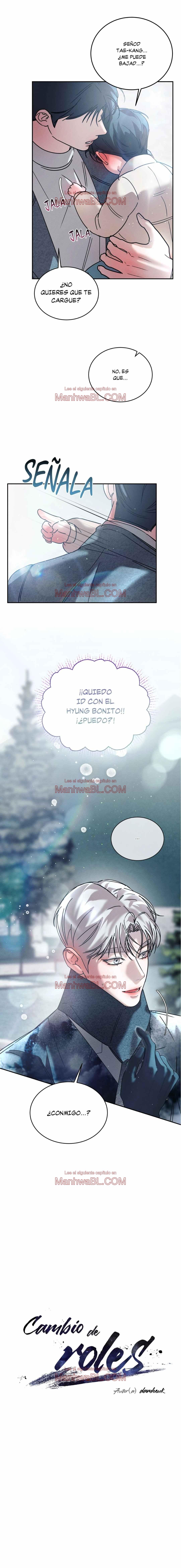 Cambio de roles - Capítulo 39 manhwa
