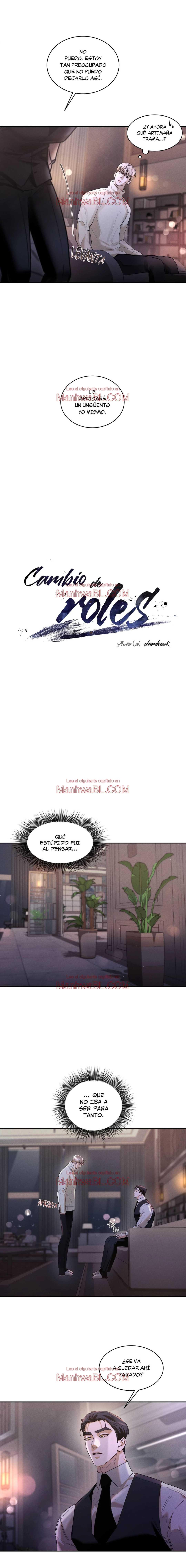 Cambio de roles - Capítulo 8 manhwa