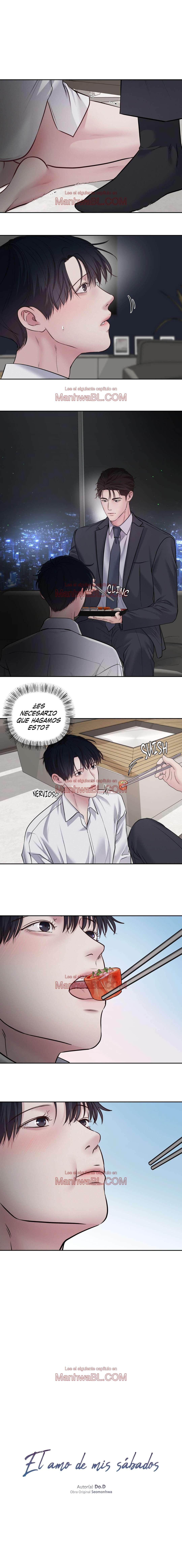 El amo de mis sábados - Capítulo 40 manhwa