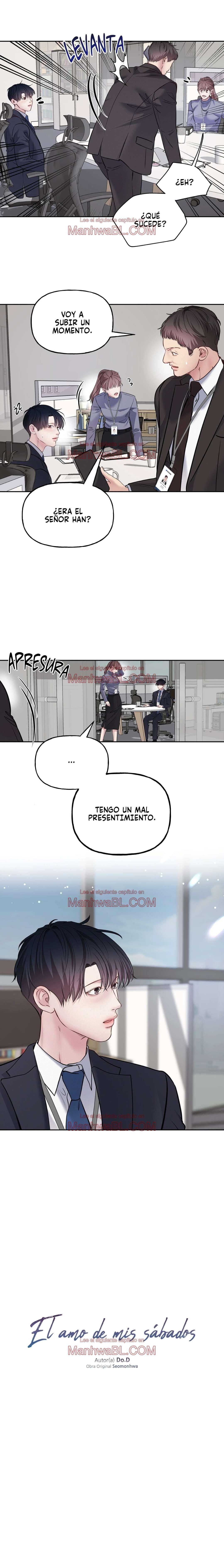 El amo de mis sábados - Capítulo 45 manhwa