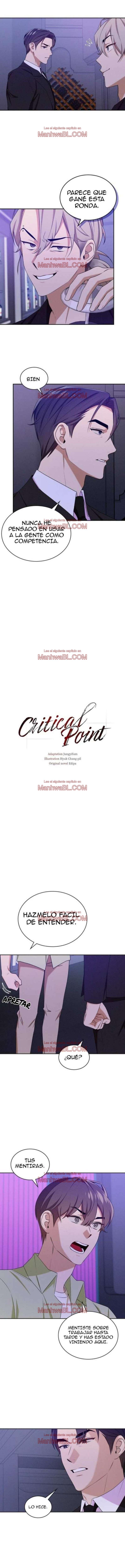 Punto crítico - Capítulo 35 manhwa