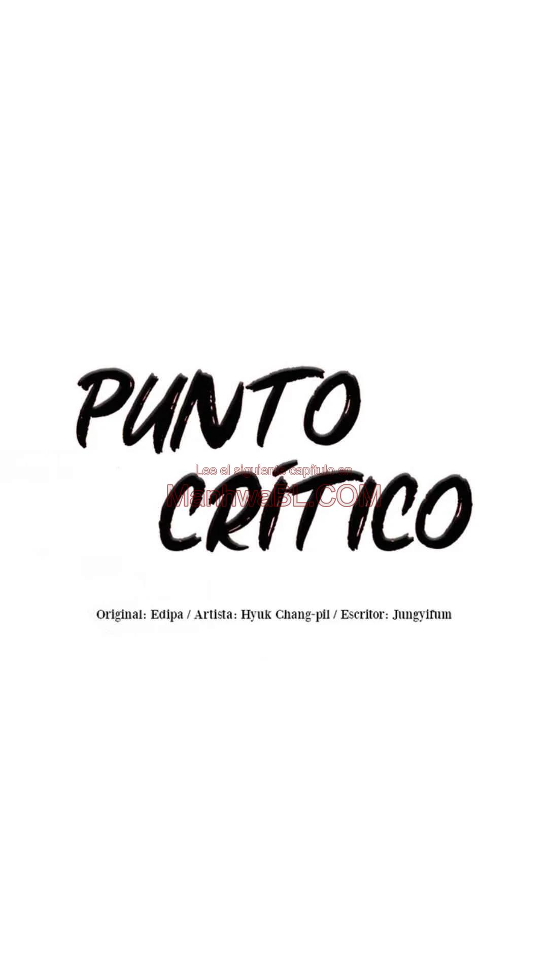 Punto crítico - Capítulo 11 manhwa