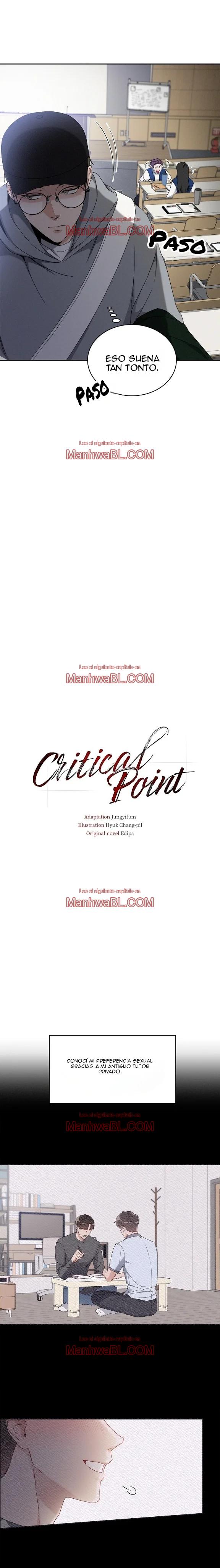 Punto crítico - Capítulo 1 manhwa