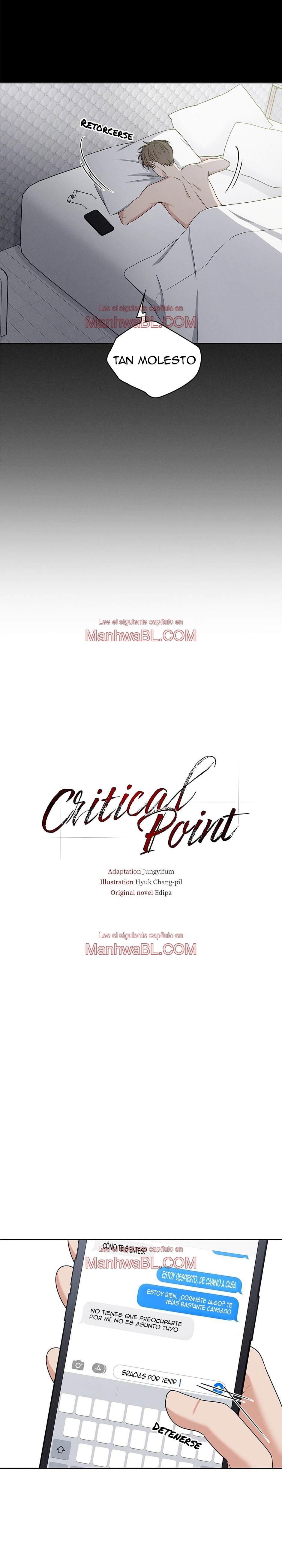 Punto crítico - Capítulo 24 manhwa