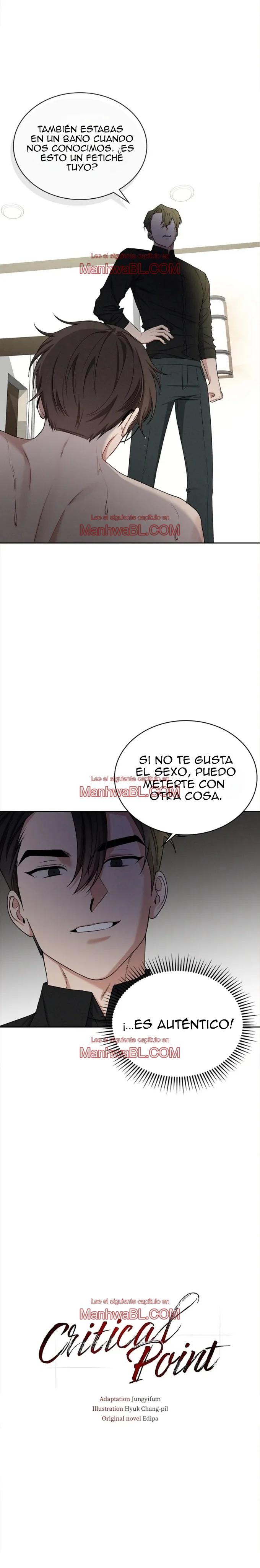 Punto crítico - Capítulo 9 manhwa