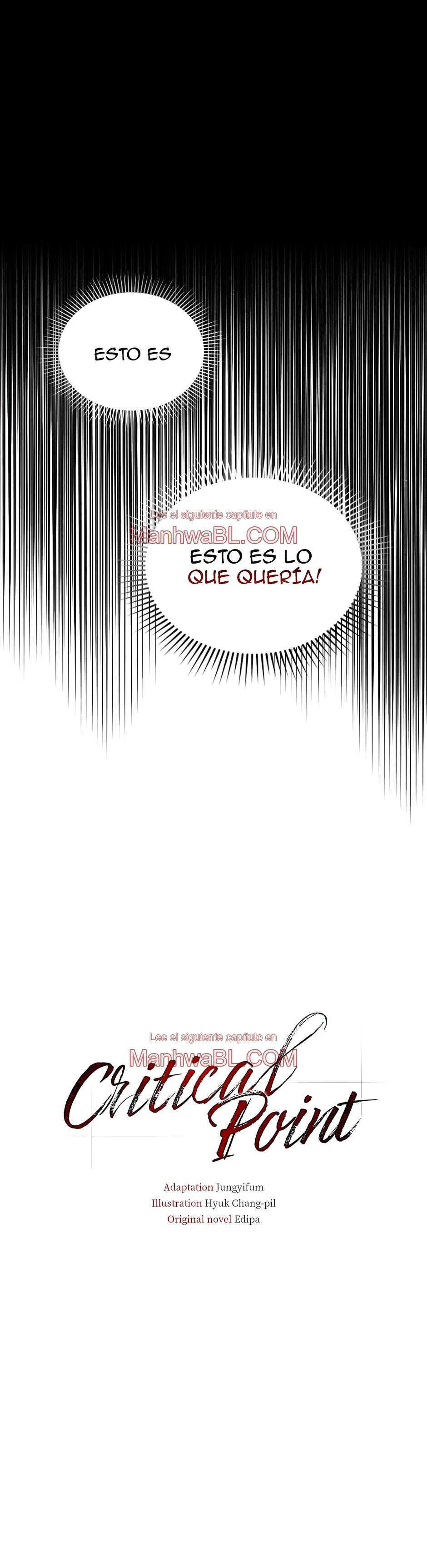 Punto crítico - Capítulo 6 manhwa