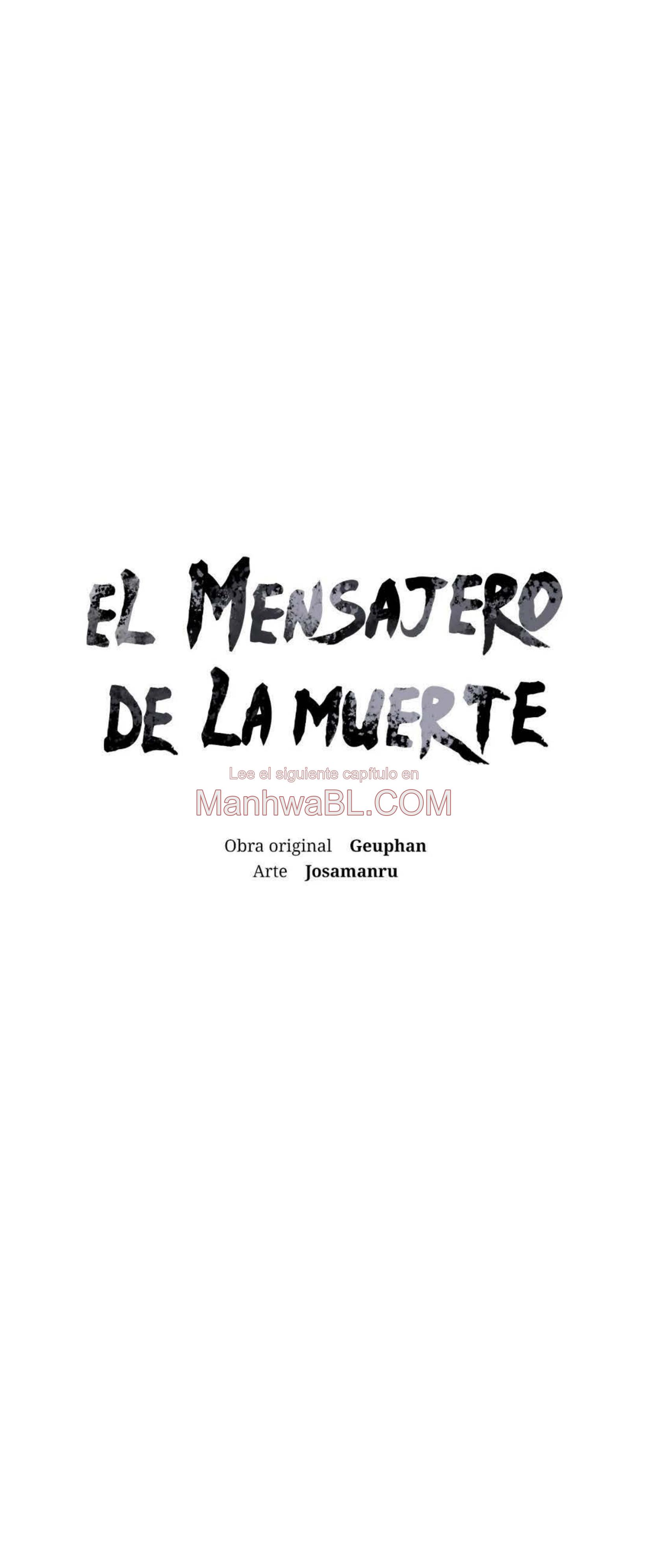 El mensajero de la muerte - Capítulo 14 manhwa