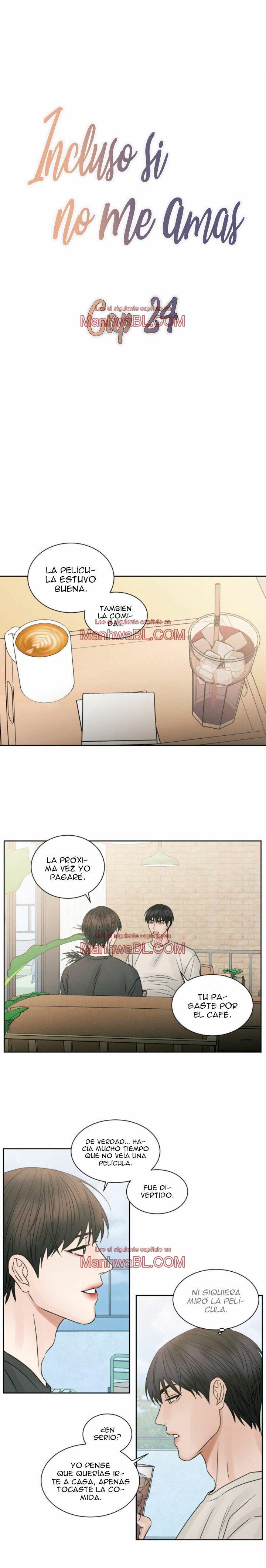 Sin importar el amor - Capítulo 24 manhwa