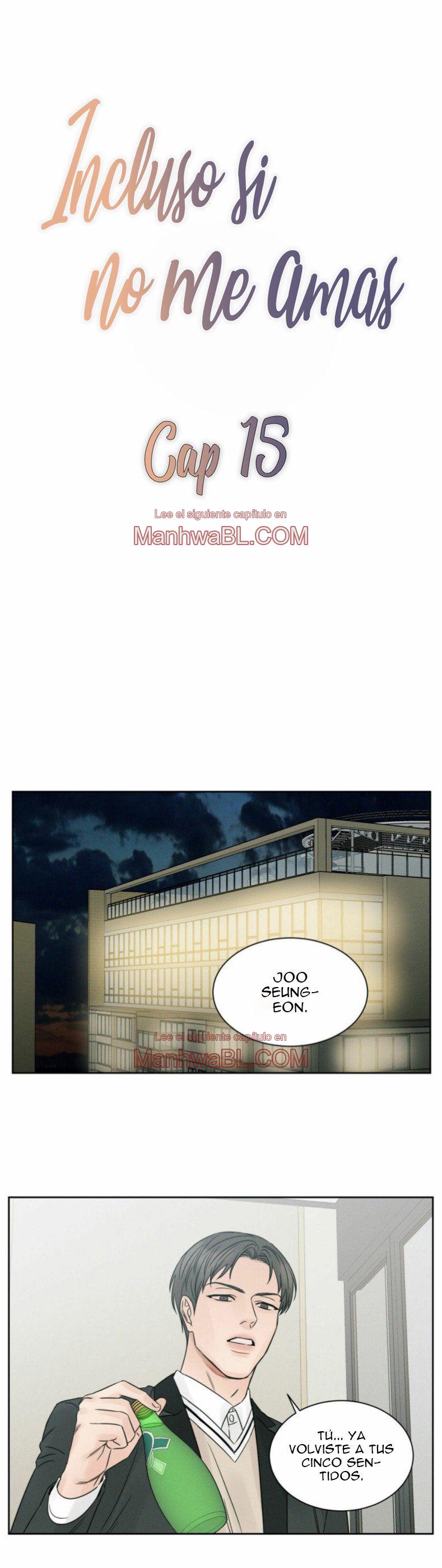 Sin importar el amor - Capítulo 15 manhwa