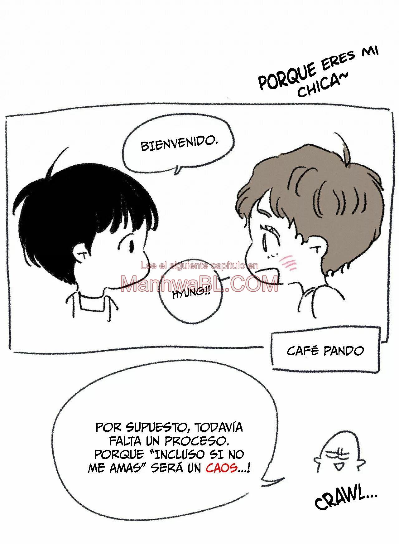 Sin importar el amor - Capítulo 87.1 manhwa