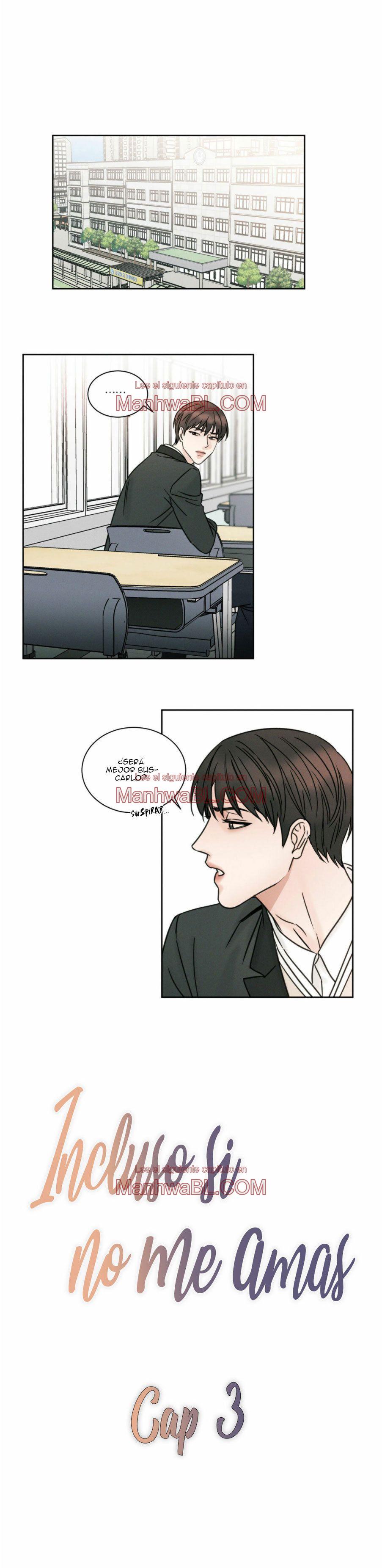 Sin importar el amor - Capítulo 3 manhwa