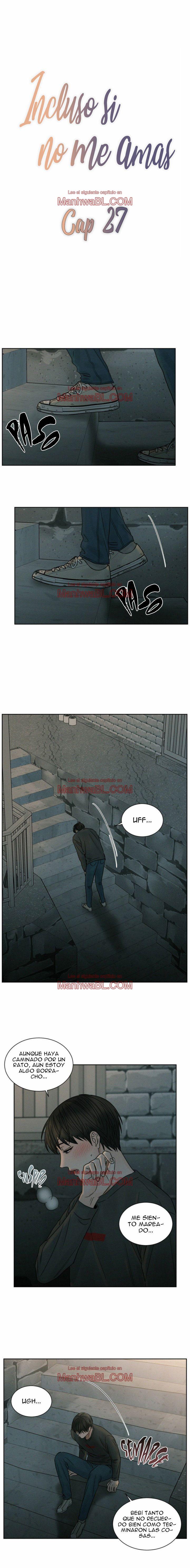 Sin importar el amor - Capítulo 27 manhwa