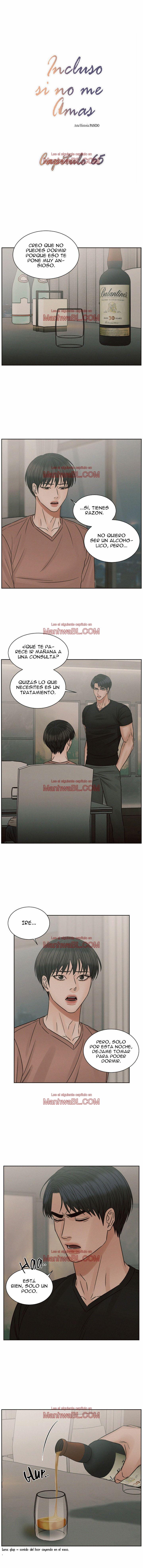 Sin importar el amor - Capítulo 65 manhwa