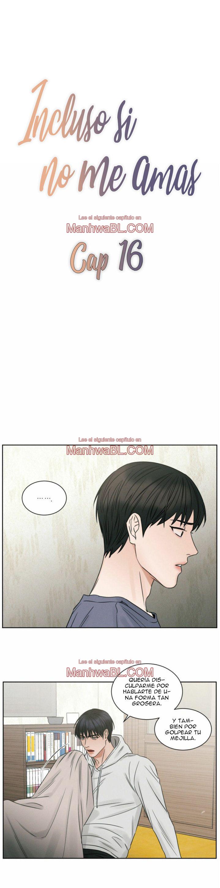 Sin importar el amor - Capítulo 16 manhwa