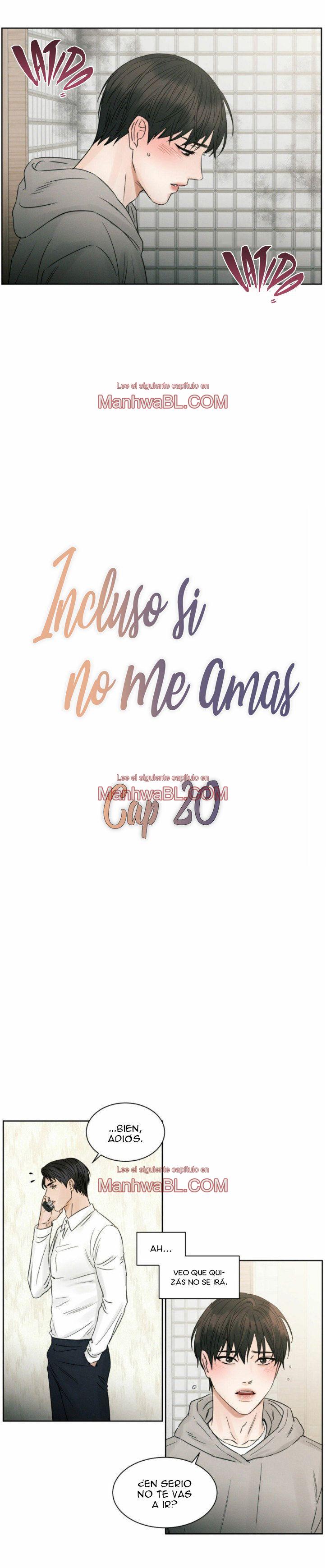 Sin importar el amor - Capítulo 20 manhwa