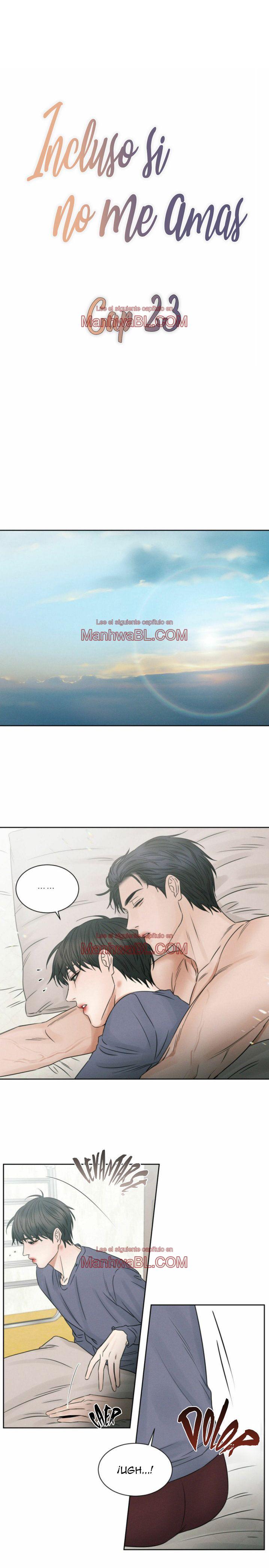Sin importar el amor - Capítulo 23 manhwa