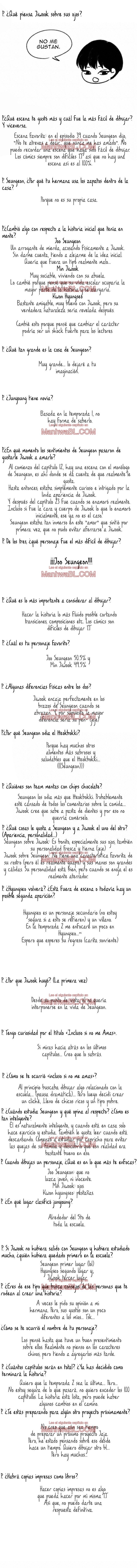 Sin importar el amor - Capítulo 44.1 manhwa