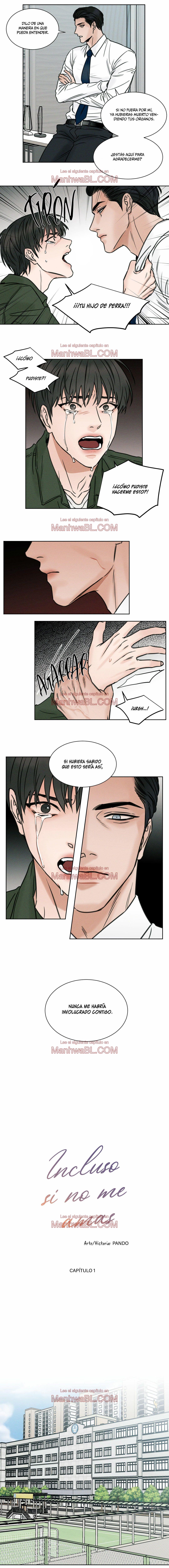 Sin importar el amor - Capítulo 1 manhwa