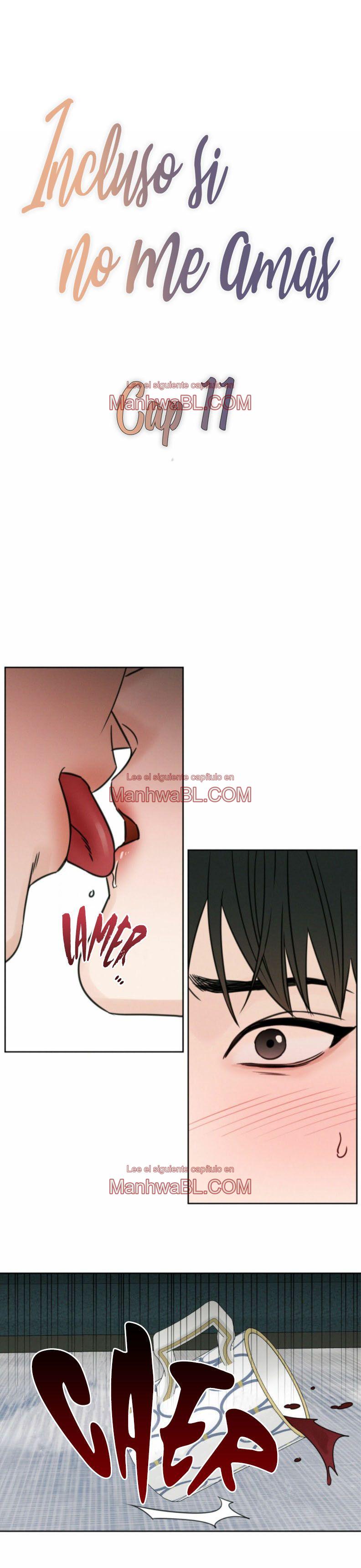 Sin importar el amor - Capítulo 11 manhwa