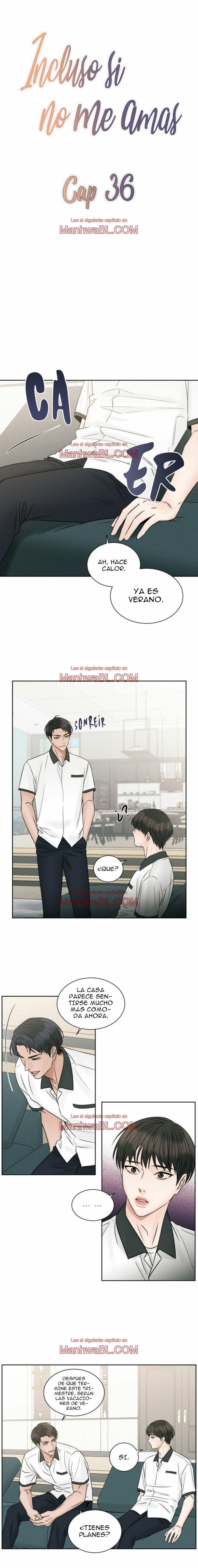 Sin importar el amor - Capítulo 36 manhwa