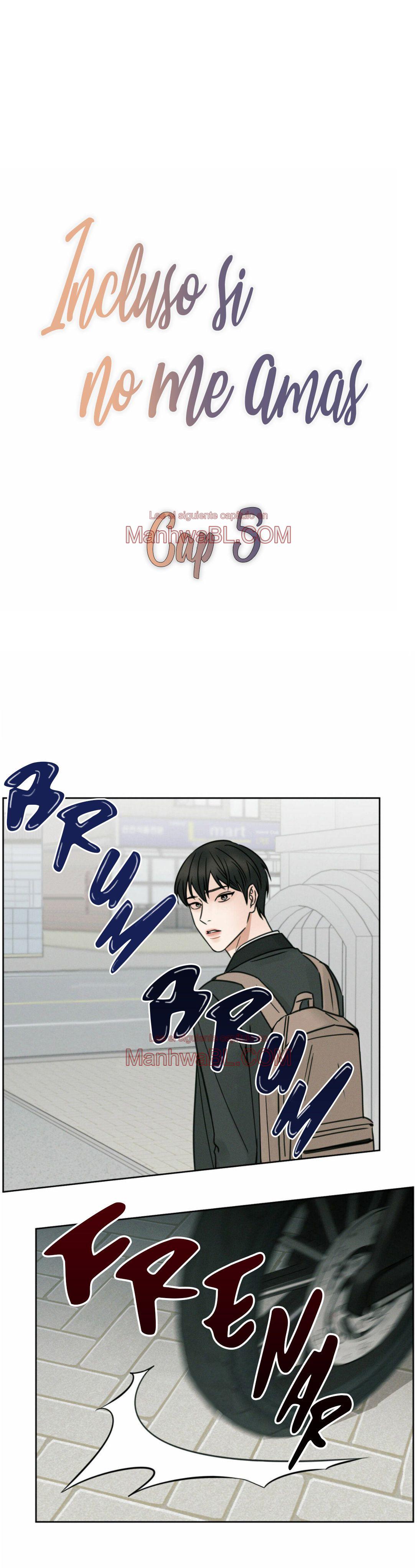 Sin importar el amor - Capítulo 5 manhwa