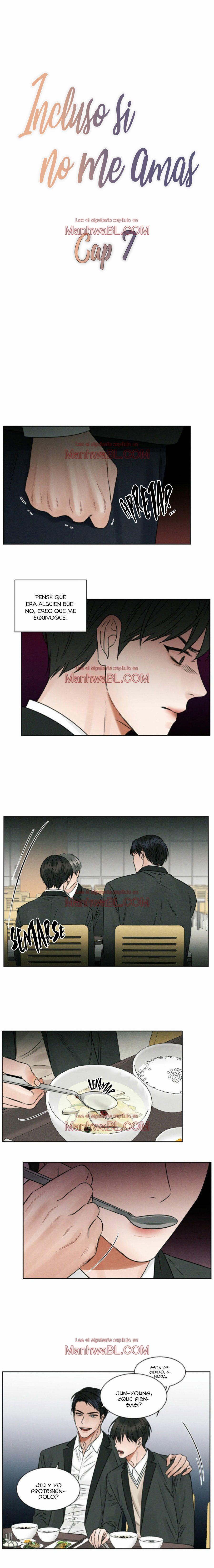 Sin importar el amor - Capítulo 7 manhwa