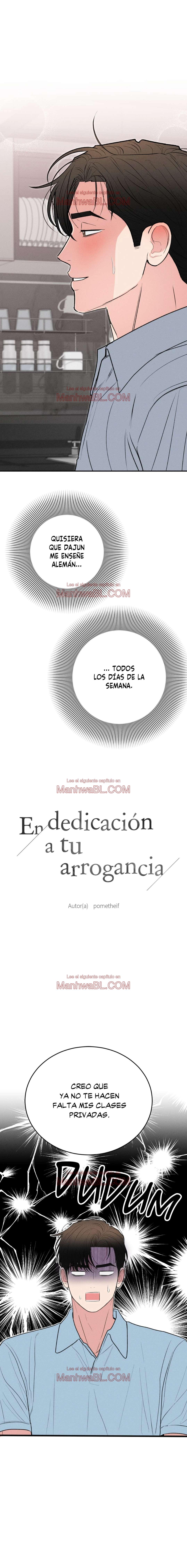 En dedicación a tu arrogancia - Capítulo 52 manhwa