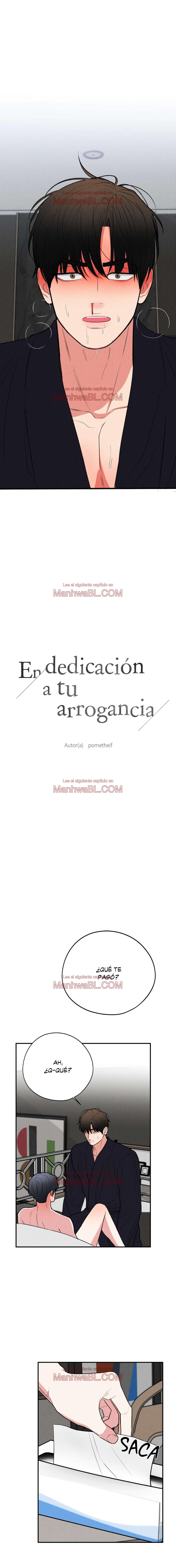 En dedicación a tu arrogancia - Capítulo 50 manhwa