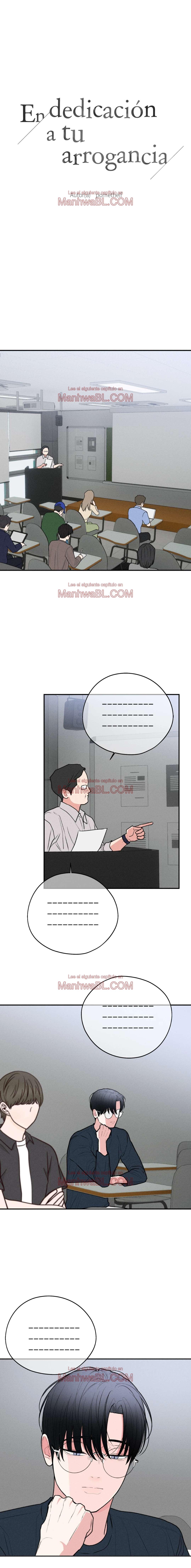 En dedicación a tu arrogancia - Capítulo 54 manhwa