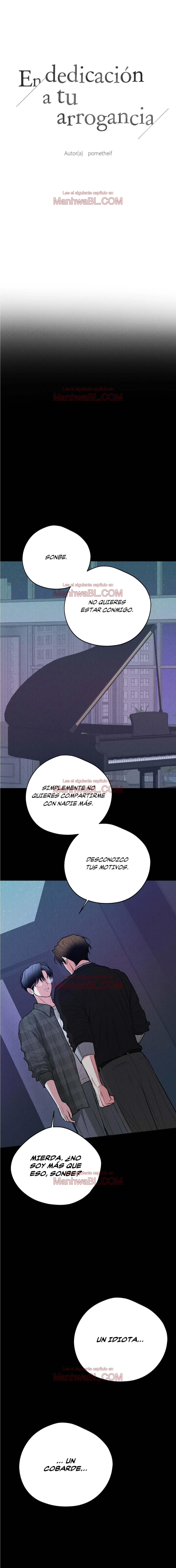 En dedicación a tu arrogancia - Capítulo 70 manhwa