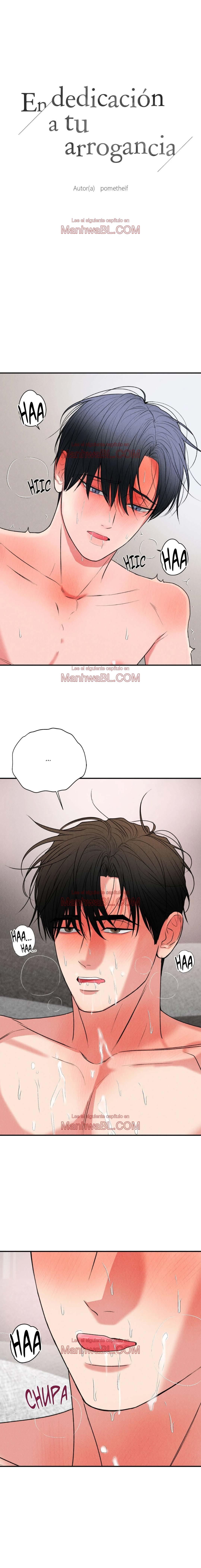En dedicación a tu arrogancia - Capítulo 64 manhwa