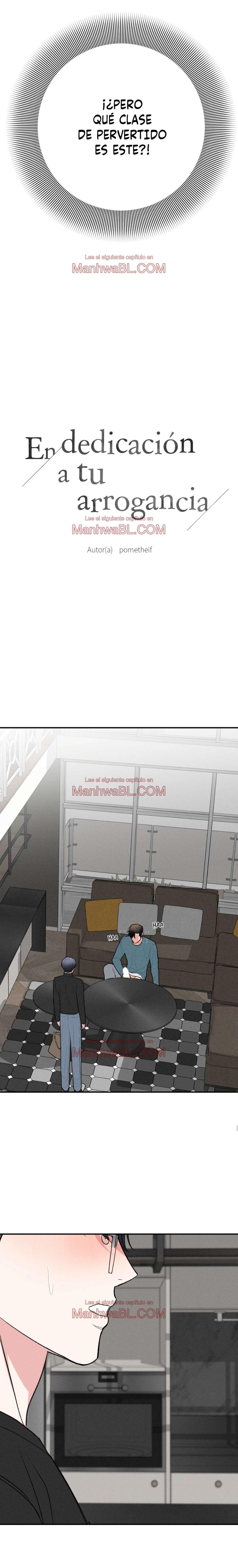 En dedicación a tu arrogancia - Capítulo 56 manhwa