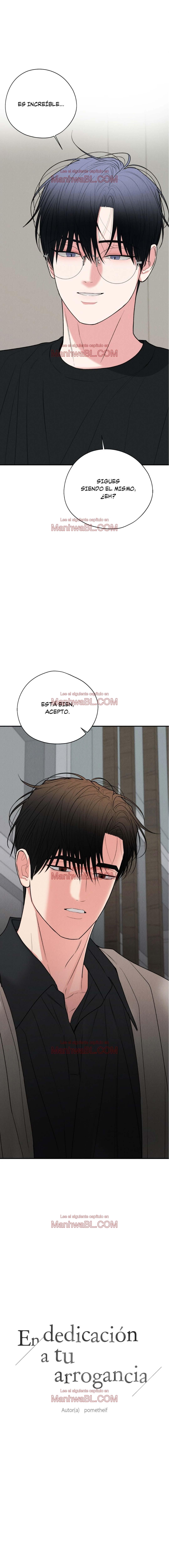 En dedicación a tu arrogancia - Capítulo 75 manhwa