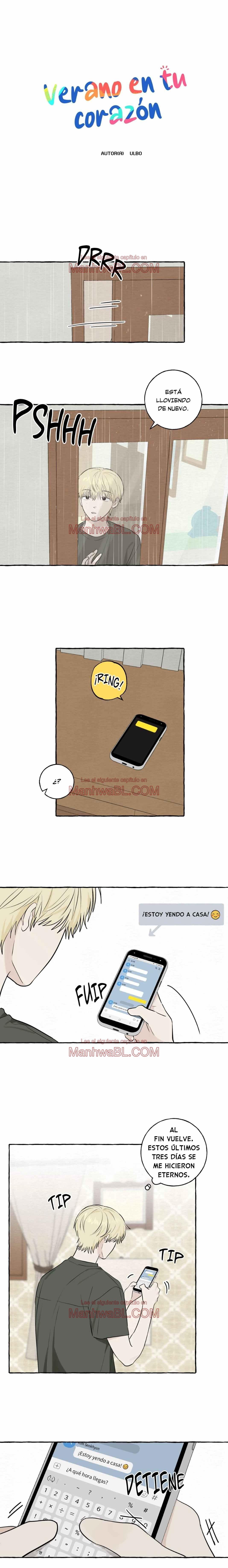 Verano en tu corazón - Capítulo 27 manhwa