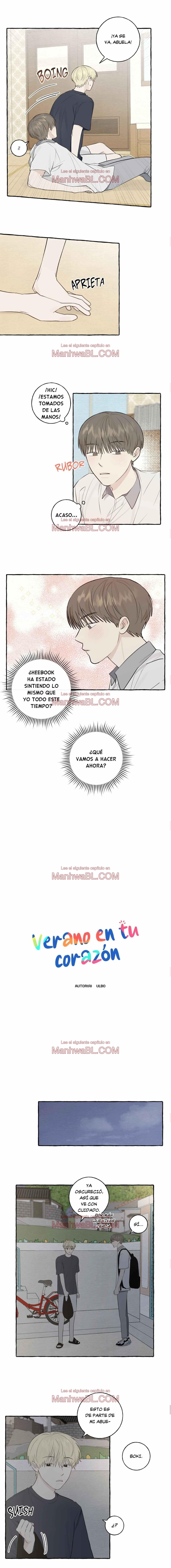Verano en tu corazón - Capítulo 15 manhwa