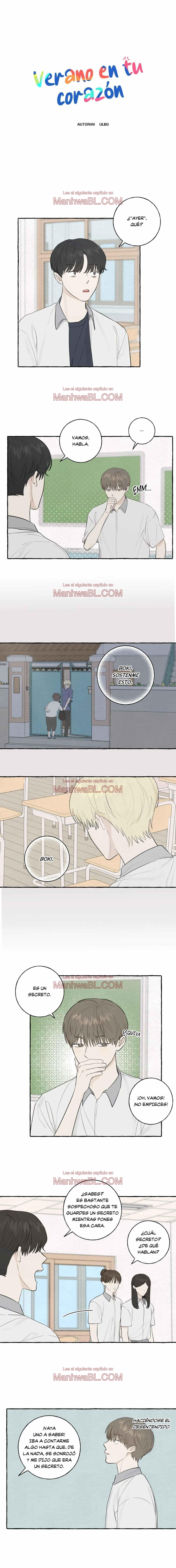 Verano en tu corazón - Capítulo 12 manhwa