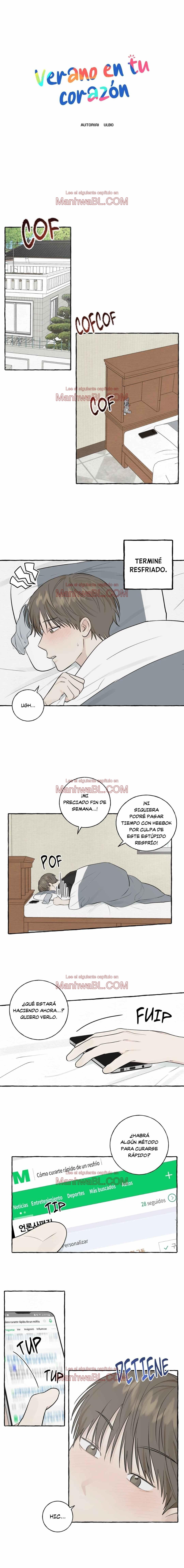 Verano en tu corazón - Capítulo 20 manhwa