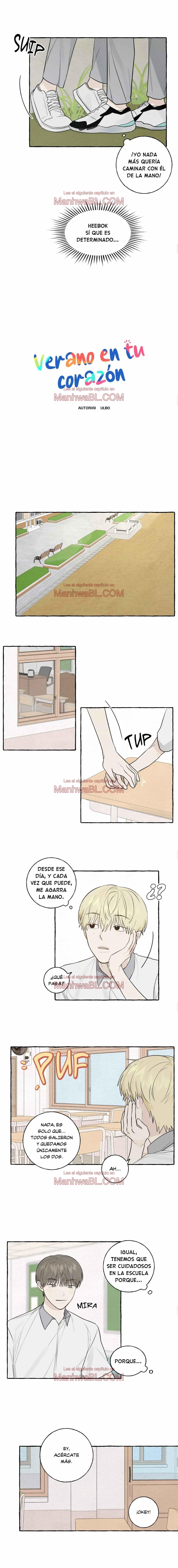 Verano en tu corazón - Capítulo 16 manhwa