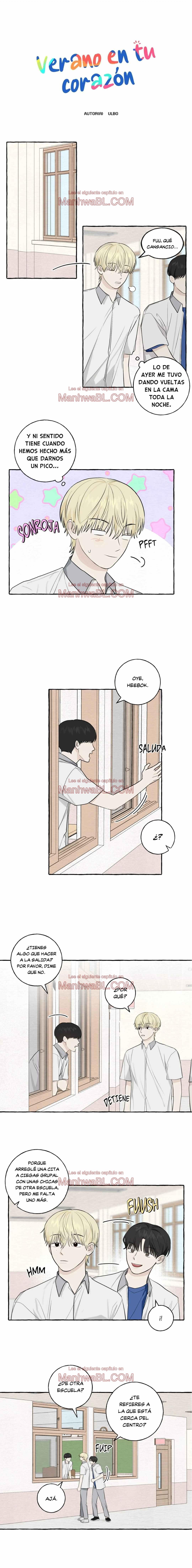 Verano en tu corazón - Capítulo 30 manhwa