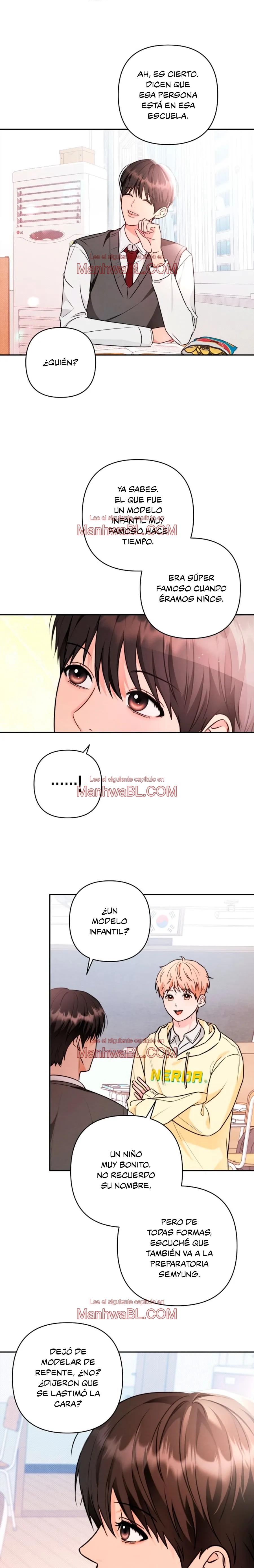 Mejillas coloradas - Capítulo 1 manhwa