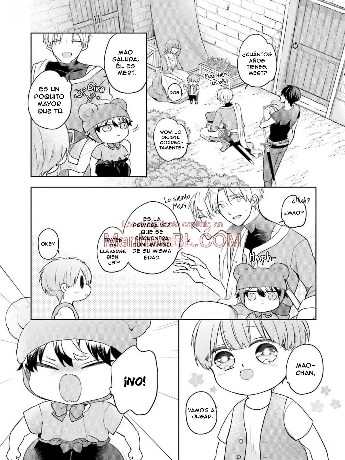 Licencia de paternidad del Rey Demonio y el Héroe Falso - Capítulo 4 manhwa