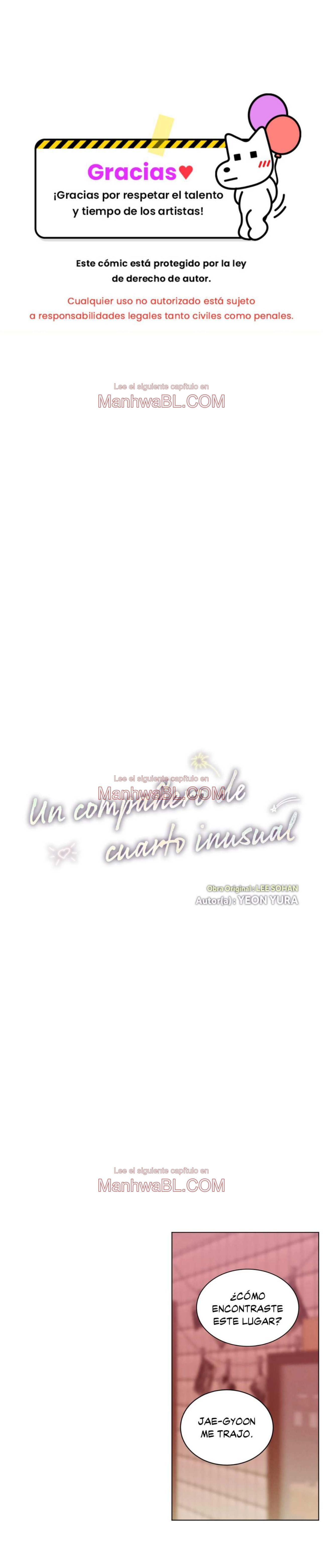 Un compañero de cuarto inusual - Capítulo 59 manhwa