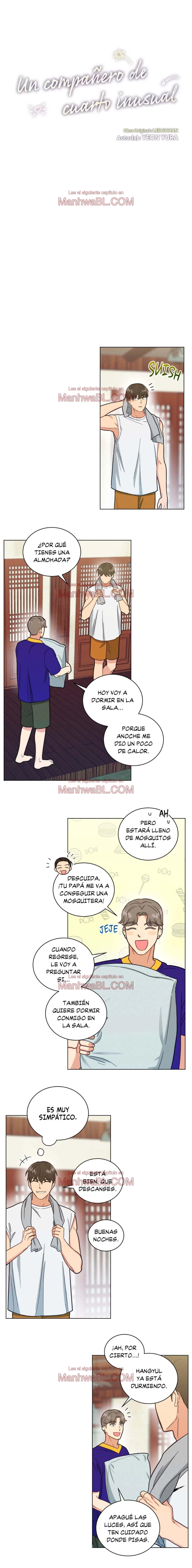 Un compañero de cuarto inusual - Capítulo 50 manhwa