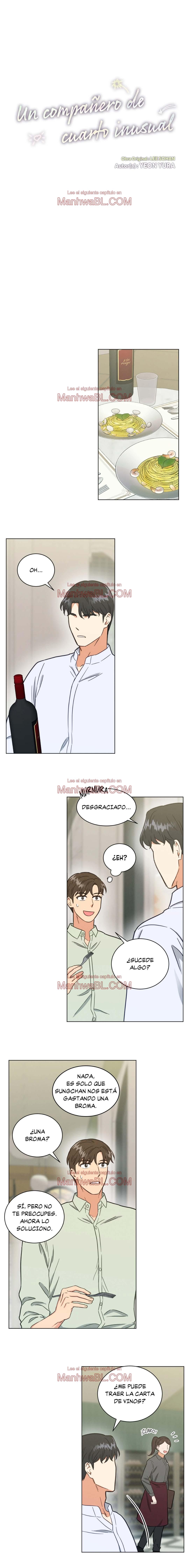 Un compañero de cuarto inusual - Capítulo 53 manhwa