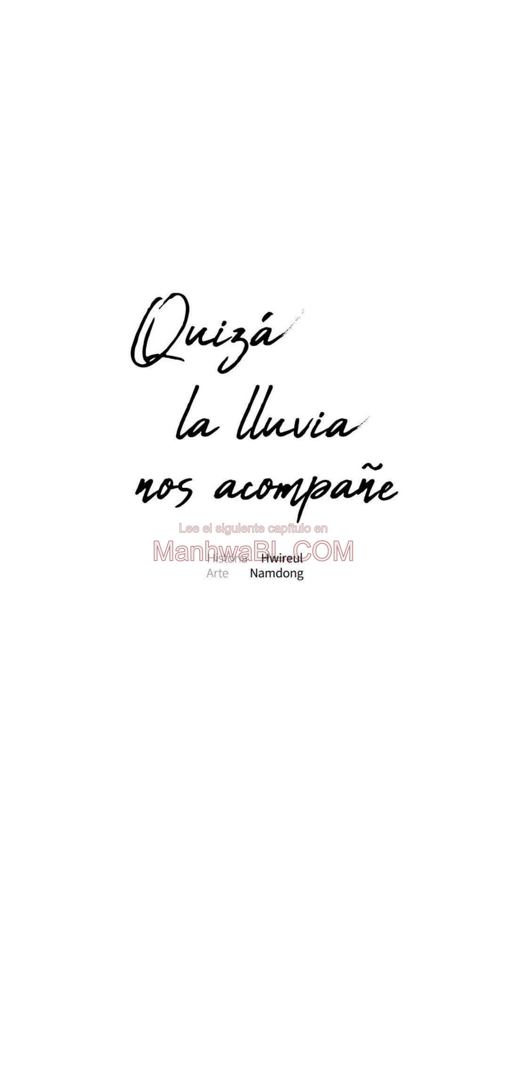 Quizá la Lluvia nos Acompañe - Capítulo 4 3 manhwa