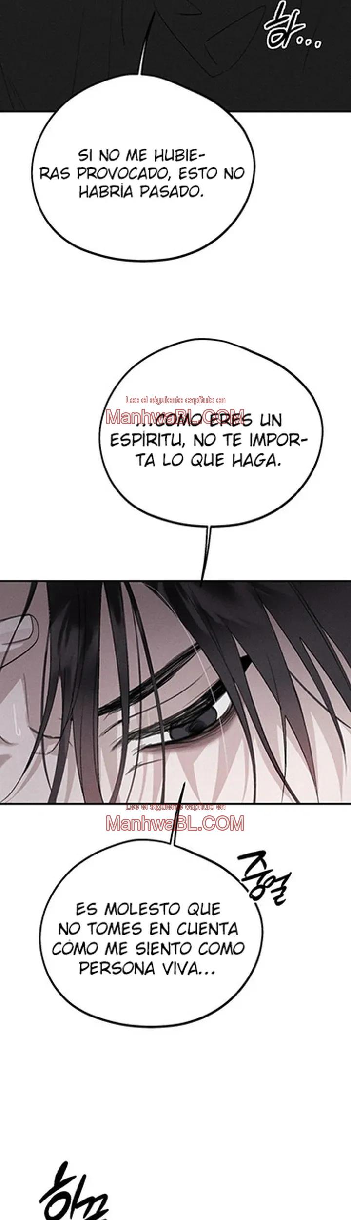 Conviviendo con un fantasma - Capítulo 14 manhwa