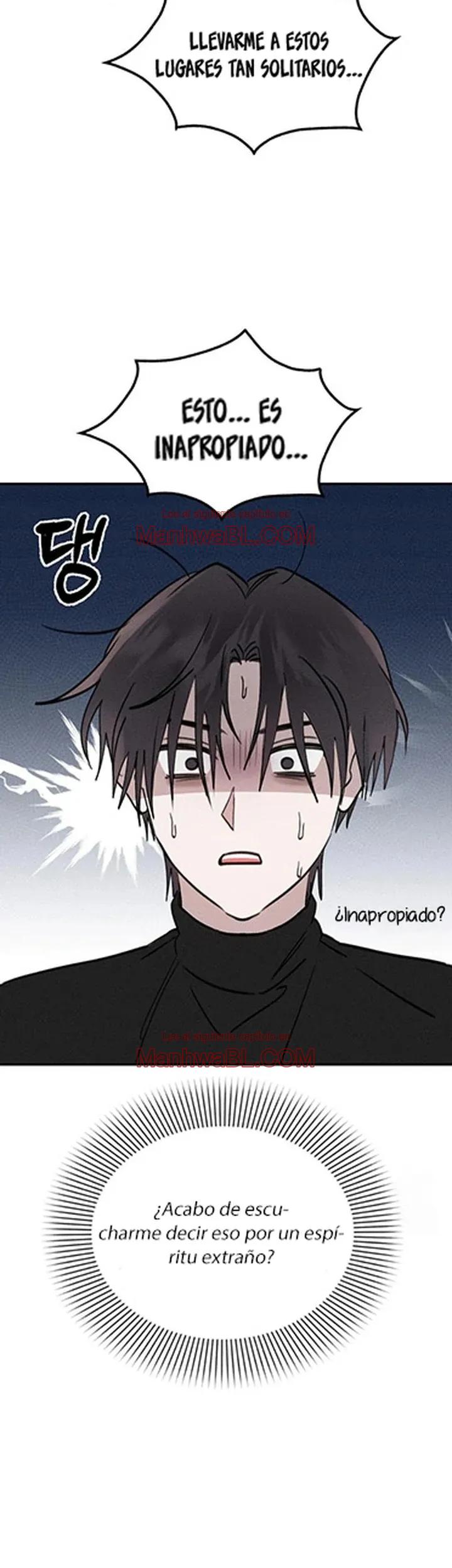 Conviviendo con un fantasma - Capítulo 14 manhwa