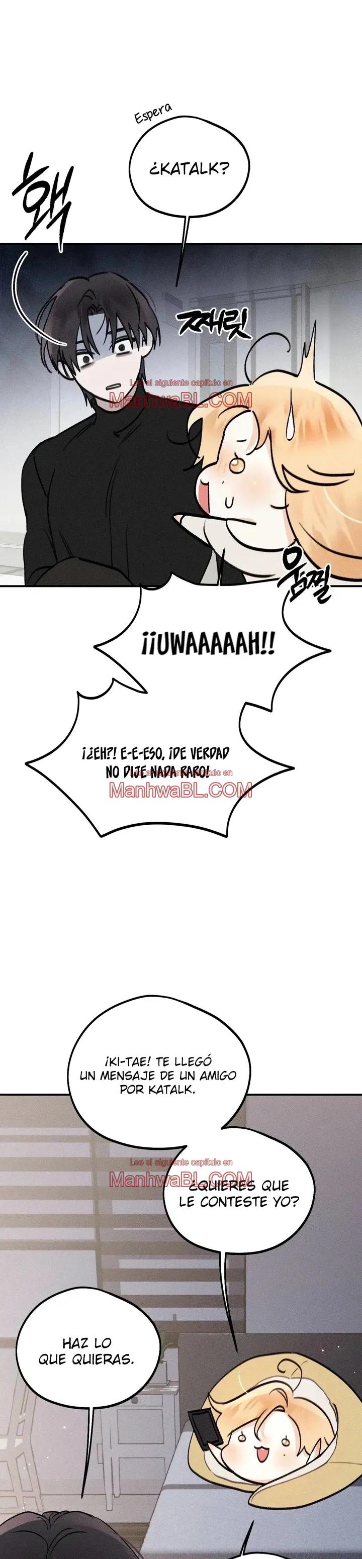 Conviviendo con un fantasma - Capítulo 17 manhwa