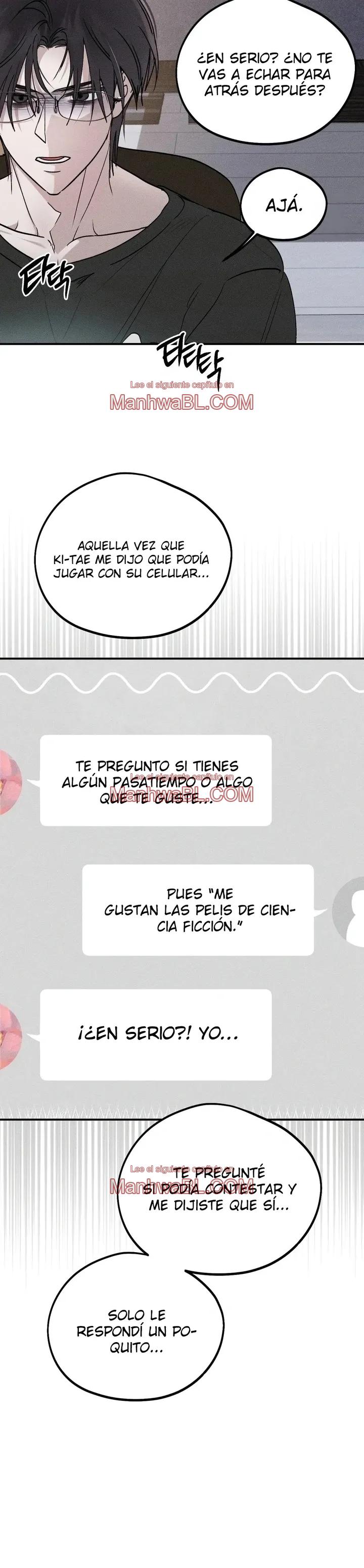 Conviviendo con un fantasma - Capítulo 17 manhwa