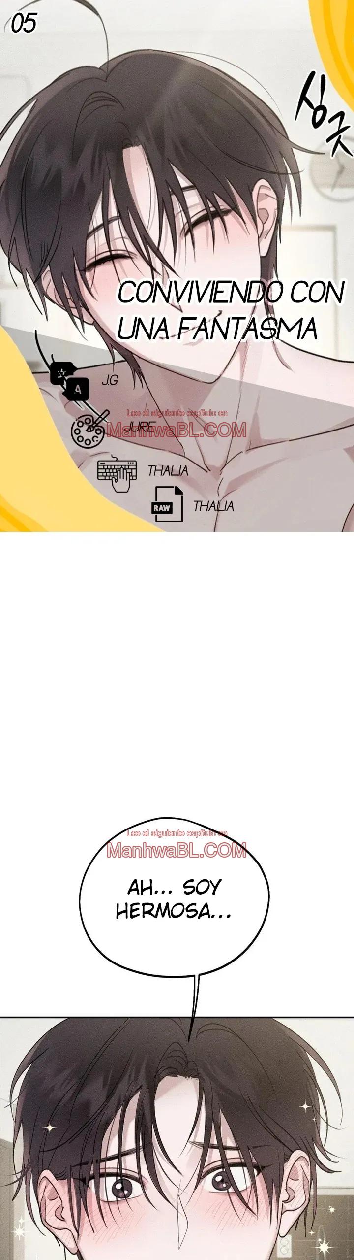Conviviendo con un fantasma - Capítulo 5 manhwa